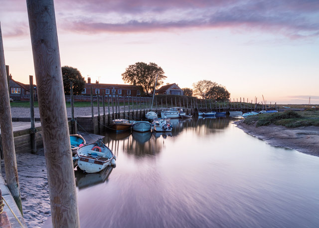 Sunset at Blakeney Harbour