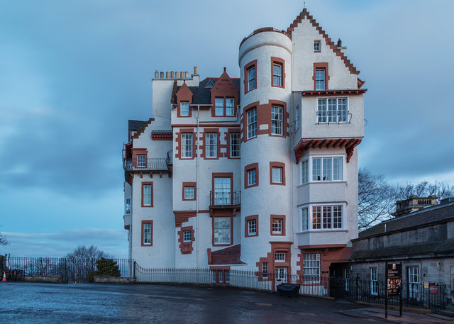 Ramsay Lodge from Castle Esplanade