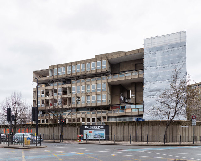 Demolition of Robin Hood Gardens