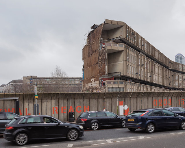 Demolition of Robin Hood Gardens