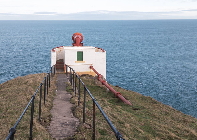 Foghorn at St Abbs Head Lighthouse