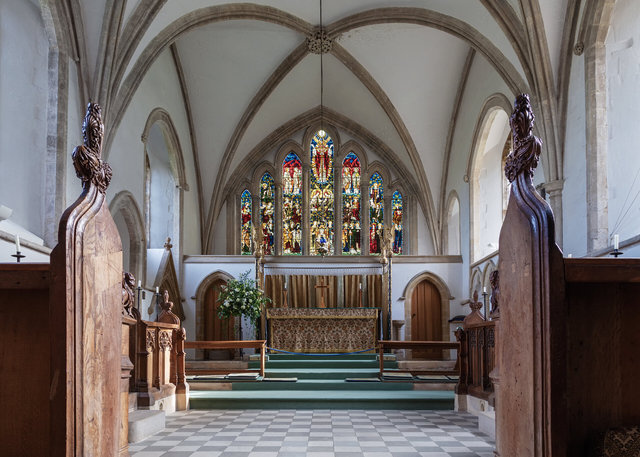 St Nicholas Church chancel, Blakeney