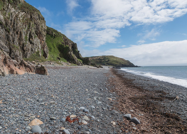 The beach