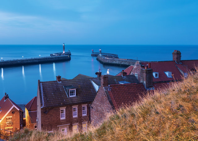 East and West Piers seen from 199 Steps
