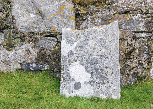 The ruins of a 12th-century chapel, St. Ninian’s Isle