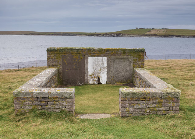 Bruce Family Memorial at Jarlshof