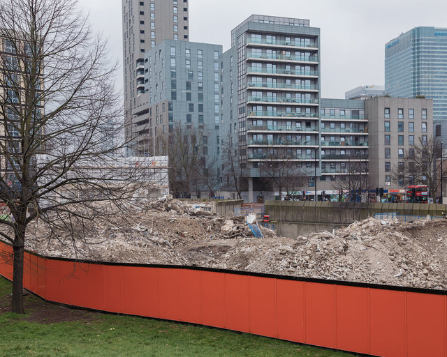 Demolition of Robin Hood Gardens
