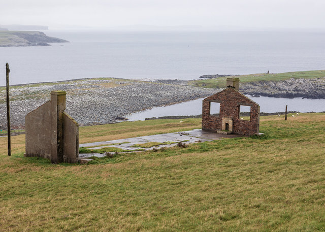 Ruin of farm building