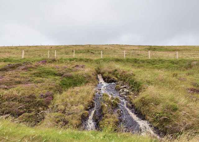Moorland between Bigton and Channerwick