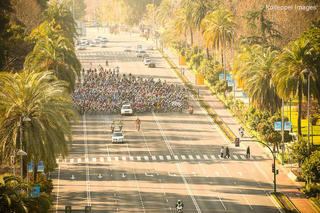streets of Cordoba,Spain_ Andalucia BikeRace Start