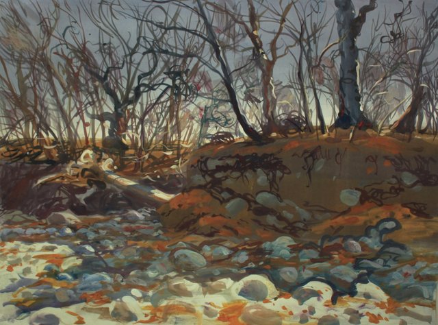 Streambed 22 x 29"