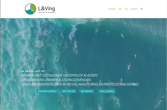 L&Ving website ontwikkeling