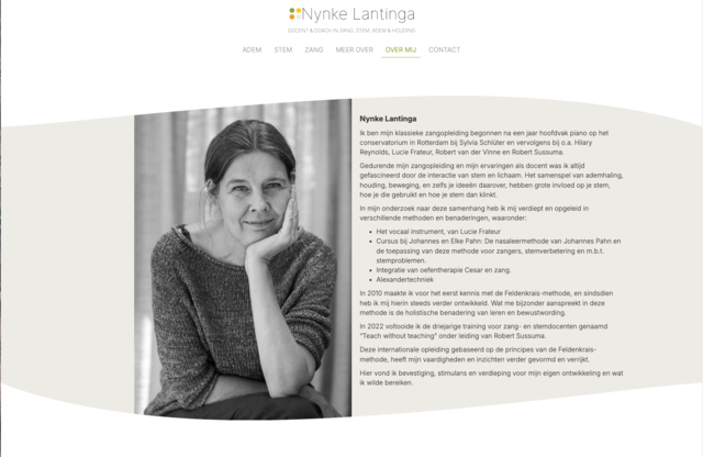 Website: Nynke Lantinga | Docent & Coach 
