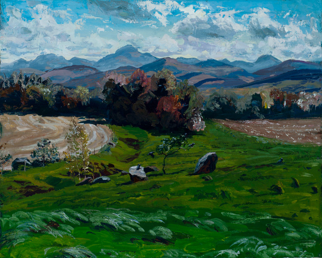 Glacial Erratics, Vermont, 24 x 30" sold