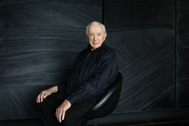 Pierre Soulages, pour The New York Times