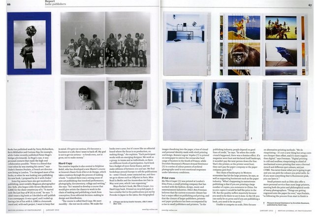 BRITISH JOURNAL OF PHOTOGRAPHY, 01.2012