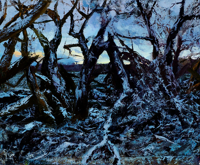Creekside Willows, 28 x 32"