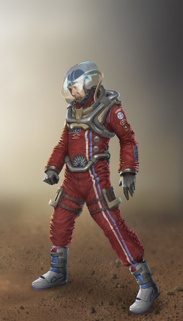 Scavenged Spacesuit