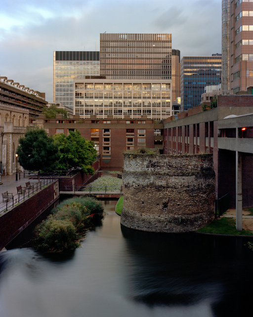 Remants of London Wall, Barbican, 2010