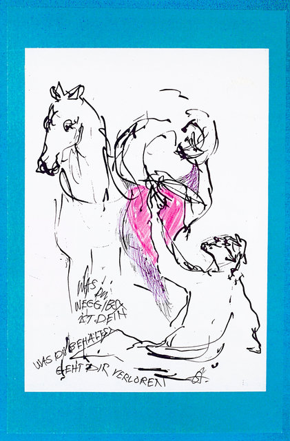 Was du weggibst ist dein, was du behältst geht verloren