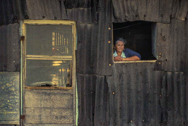 Woman at home