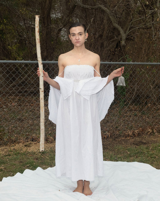 Ritual for Full Moon with Birch Staff, Dec. 7, 2022