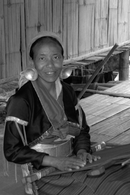 Karen Hill Tribe, Chiang Rai, Thialand