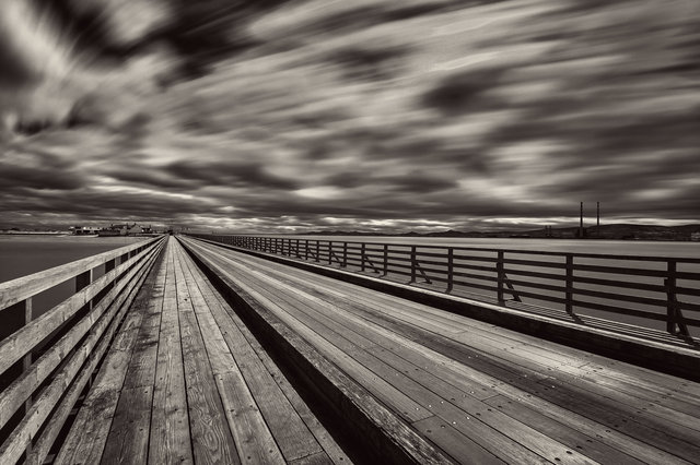 Bull Island Wooden Bridge