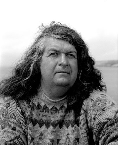 Michel Corrignan, marin-pêcheur, île de Ouessant, Finistère, 2001