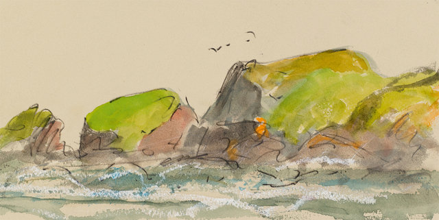 Norman Ackroyd - Shetland Notebook