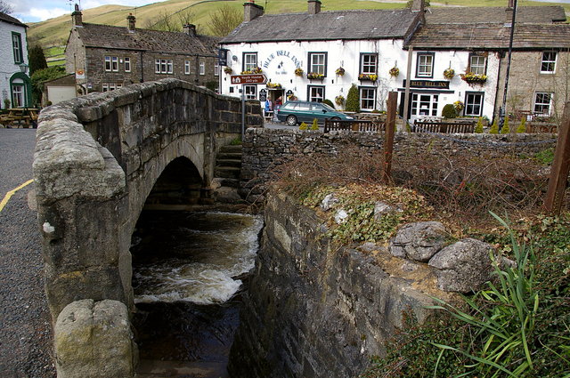 Footpath at Kettlewell Bridge VB.JPG