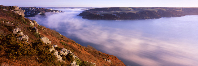 Salcombe Estuary from Sharp Tor