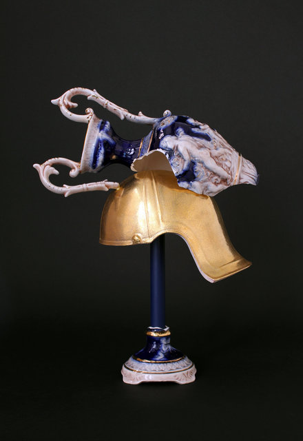 2021 - A(R)MOR works on war - 'Helmet - Cobalt'