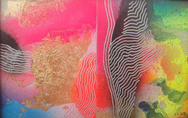 © 2012 Mayan Vignette (3) 6" x 4"