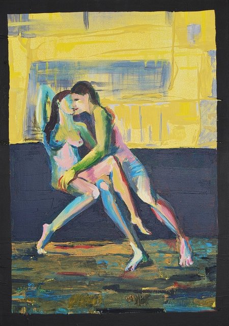 Amantes Amentes V 70x50 akryl płótno