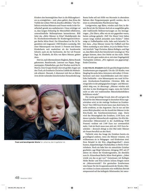 MENSCHEN.das magazin 01.2012