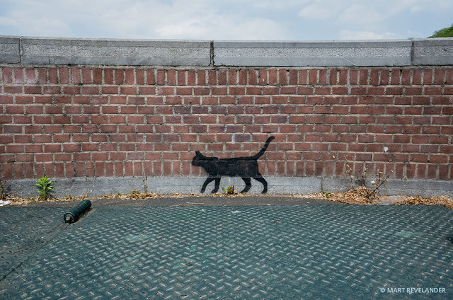 Verlaten. Op de Nieuwe Amstelbrug Amsterdam