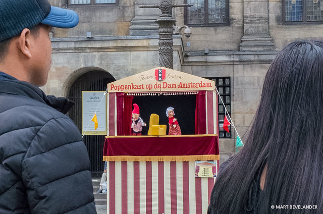 Jan Klaassen is weer terug op de Dam in Amsterdam