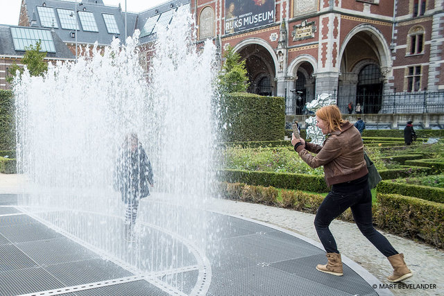 Rijksmuseum Amsterdam, Fontein