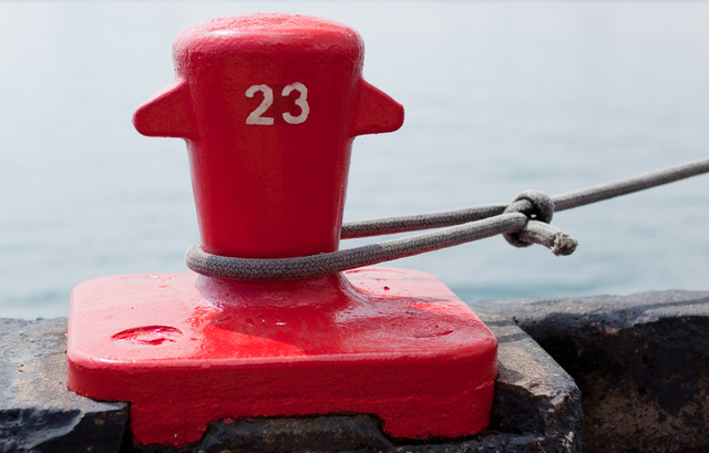 Mooring Bollard at Navy Pier