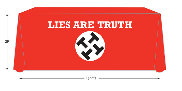 Lies Are Truth Table Throw.jpg