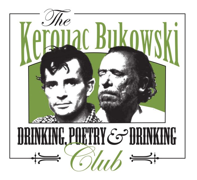 Kerouac Bukowski Drinking, Poetry & Drinking logo.jpg