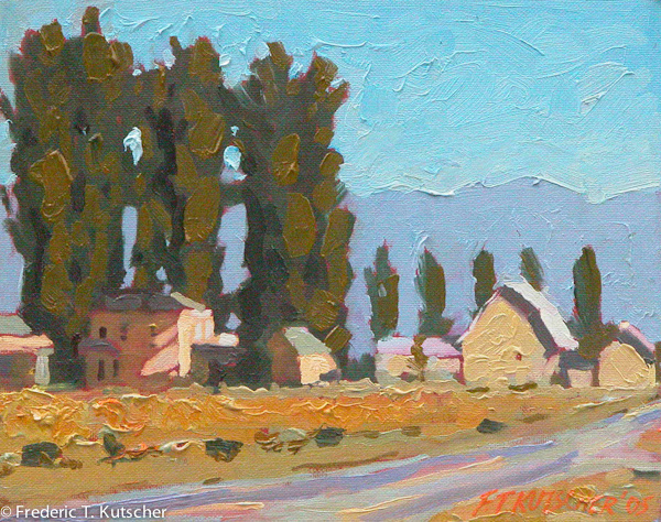 Farmhouse - The Afternoon of Potato Harvest in Skagit Valley