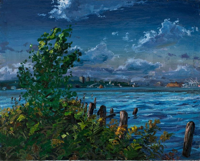 Green Poplar 32 x 40"