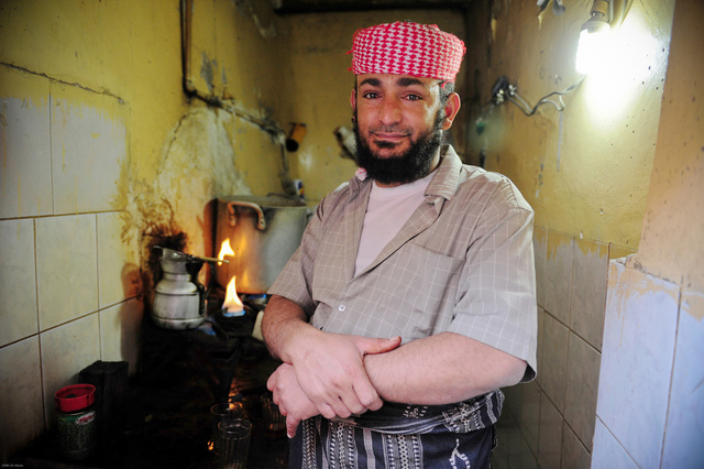 Brewing Tea in Sanaa