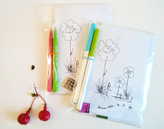 Greeting card to color