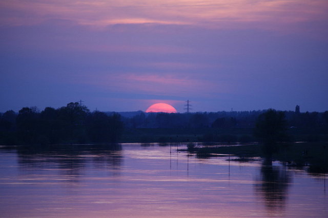 zonsondergang