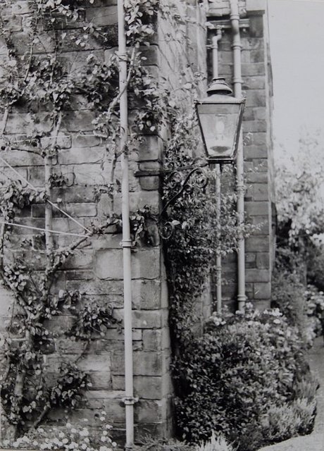 Cathedral Cottages and Street Lights by Alison Gracie