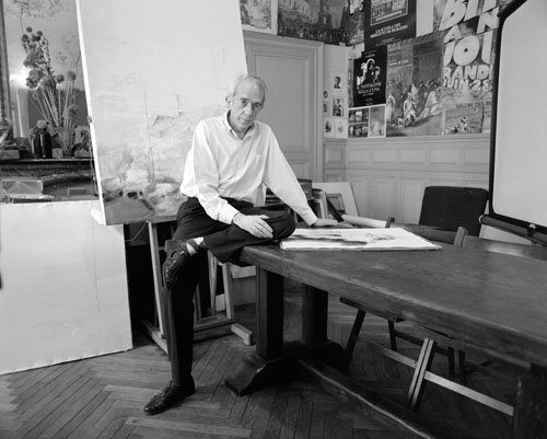 Paul Dauce, peintre-dessinateur, Nantes, Loire-Atlantique, 1990