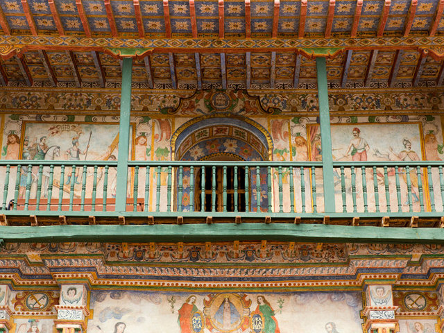 church of andahuaylilas - considered the sistine chapel of the americas